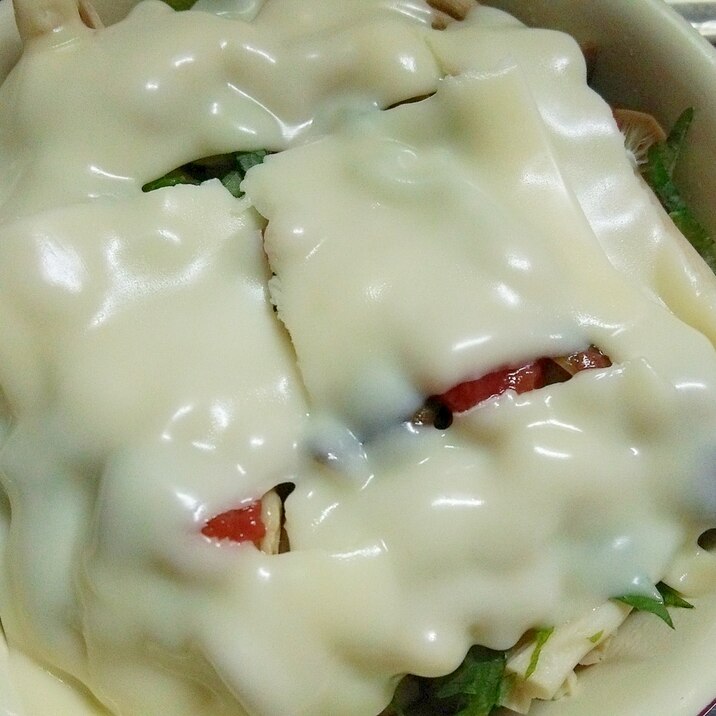 レンジで簡単 ささみ 梅しそ チーズ ヘルシー